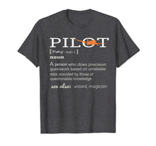 Ladda upp bild till gallerivisning, Pilot Definition Shirt who lover Funny Airplane aircraft
