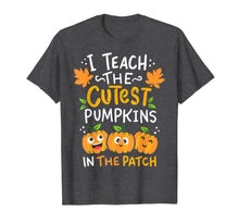 Ladda upp bild till gallerivisning, Halloween Shirt Pre-K Teacher Tshirt Cutest Pumpkins Gift 83283
