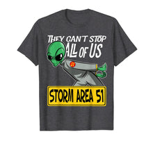 Ladda upp bild till gallerivisning, Storm Area 51 They Can't Stop All of Us Running Alien  T-Shirt 113486
