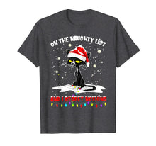 Ladda upp bild till gallerivisning, Funny shirts V-neck Tank top Hoodie sweatshirt usa uk au ca gifts for I'm on the Naughty List and I Regret Nothing Cat Santa T-Shirt 218218
