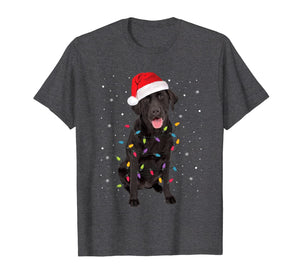Christmas Labrador Retriever Dog Black Lab Lover Gifts T-Shirt-613466