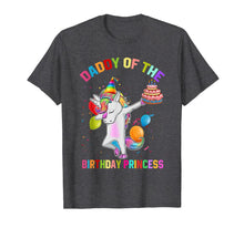 Ladda upp bild till gallerivisning, Mens Daddy of the Birthday Princess Unicorn Outfit T-Shirt 145630
