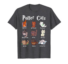 Ladda upp bild till gallerivisning, Potter Cats Cute Harry Pawter Kitten Pajama gift for Her T-Shirt-434251
