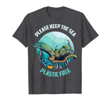 Ladda upp bild till gallerivisning, Cute Please Keep The Sea Plastic Free Shirt Environment Gift 333646
