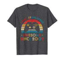 Ladda upp bild till gallerivisning, Level 10 Unlocked Awesome Since 2009 10th Birthday Gamer T-Shirt 82040
