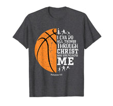 Ladda upp bild till gallerivisning, Christian Basketball Shirt I Can Do All Things Philippians 298667
