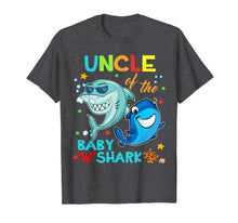 Ladda upp bild till gallerivisning, Uncle Of The Baby Shark Birthday Uncle Shark Shirt 150913
