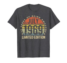 Ladda upp bild till gallerivisning, Born July 1969 Limited Edition Bday Gifts 50th Birthday T-Shirt 52845
