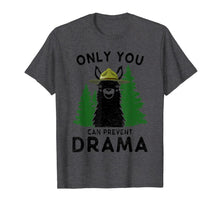 Ladda upp bild till gallerivisning, Llama Camping Only You Can Prevent Drama T-Shirt 41881

