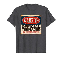 Ladda upp bild till gallerivisning, Funny 13th Birthday T Shirt Official Teenager 13 Years Old 171467
