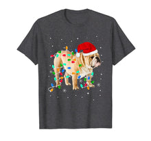 Ladda upp bild till gallerivisning, Funny shirts V-neck Tank top Hoodie sweatshirt usa uk au ca gifts for Funny English Bulldog Christmas Light Gifts Xmas T-Shirt 340948

