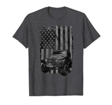 Ladda upp bild till gallerivisning, Vintage US Flag Jeeps Shirt - Jeeps Enthusiast T Shirt 96405

