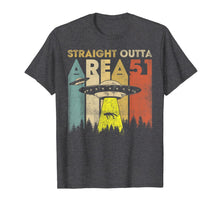 Ladda upp bild till gallerivisning, Straight Outta Area 51 Vintage Halloween Costume UFO Alien T-Shirt 31032227
