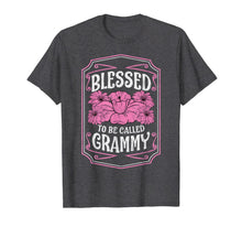 Ladda upp bild till gallerivisning, Blessed To Be Called Grammy Cute Floral Christmas Gifts T-Shirt-3159722
