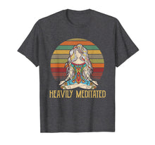 Ladda upp bild till gallerivisning, Womens Heavily Meditated Yoga Funny T shirt Gift T-Shirt 233642
