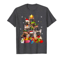 Ladda upp bild till gallerivisning, Funny French Bulldog Christmas Tree Gifts Xmas T-Shirt 605883
