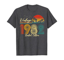 Ladda upp bild till gallerivisning, Vintage 1982 TShirt Limited Edition Men Women - 38 Birthday T-Shirt261069
