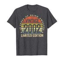 Ladda upp bild till gallerivisning, 18 Year Old Gifts Vintage 2002 Limited Edition 18th Birthday T-Shirt-65842

