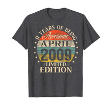 Ladda upp bild till gallerivisning, 11 Year Old Gifts April 2009 Limited Edition 11th Birthday TShirt396646
