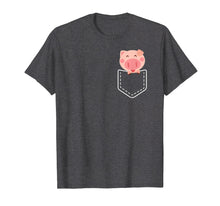 Ladda upp bild till gallerivisning, Funny shirts V-neck Tank top Hoodie sweatshirt usa uk au ca gifts for Cute Pig Pocket Shirt Funny Gift for Women Girls T-Shirt 2967171
