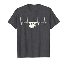Ladda upp bild till gallerivisning, Sloth Lovers Simple Classic EKG Design T Shirt 768332
