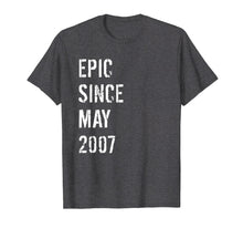 Ladda upp bild till gallerivisning, Funny shirts V-neck Tank top Hoodie sweatshirt usa uk au ca gifts for 12th Birthday Gift Epic Since May 2007 T-Shirt 1551483
