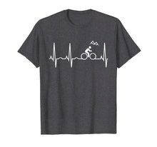 Ladda upp bild till gallerivisning, Funny shirts V-neck Tank top Hoodie sweatshirt usa uk au ca gifts for Mountain Bike Heartbeat Shirt - Best Mountain Biking T-Shirt 255902

