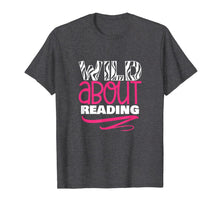 Ladda upp bild till gallerivisning, Wild About Reading Tee Shirt Back to School Kids Teachers 1877325
