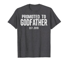 Ladda upp bild till gallerivisning, Funny shirts V-neck Tank top Hoodie sweatshirt usa uk au ca gifts for Mens Promoted To Godfather est 2019 t shirt For new godparents 960487
