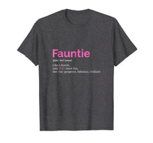 Ladda upp bild till gallerivisning, Fauntie Tshirt Auntie T Shirt Funny Aunt Gift Favorite Tee
