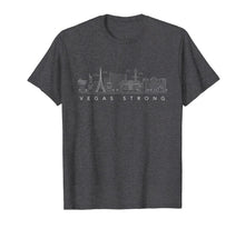 Ladda upp bild till gallerivisning, Las Vegas Strong and Proud City Skyline Nevada T-Shirt 1704014
