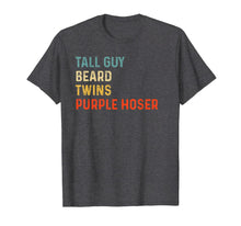 Ladda upp bild till gallerivisning, Tall Guy Beard Twins Purple Hoser Vintage T Shirt 46246
