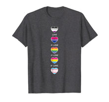 Ladda upp bild till gallerivisning, Funny shirts V-neck Tank top Hoodie sweatshirt usa uk au ca gifts for Love is Love Pride Shirt : LGBT Asexual Bi Pansexual Trans 1446314

