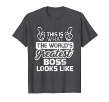 Ladda upp bild till gallerivisning, Funny shirts V-neck Tank top Hoodie sweatshirt usa uk au ca gifts for World's Greatest Boss Best Boss Ever T-Shirt 984991
