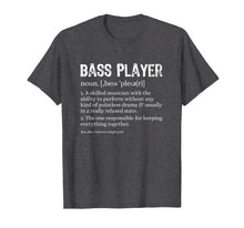 Ladda upp bild till gallerivisning, Funny shirts V-neck Tank top Hoodie sweatshirt usa uk au ca gifts for Bass Player Definition T-Shirt Bassist Gift for Musicians 1348356
