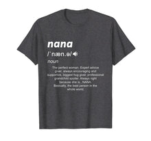 Ladda upp bild till gallerivisning, Funny shirts V-neck Tank top Hoodie sweatshirt usa uk au ca gifts for Definition Mama Nana Funny Birthday Mothers Day Gift Shirt 1385859
