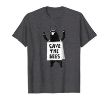 Ladda upp bild till gallerivisning, Funny shirts V-neck Tank top Hoodie sweatshirt usa uk au ca gifts for Save The Bees Honeybees Grizzly Bear Cartoon T Shirt 1911588
