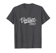 Ladda upp bild till gallerivisning, Funny shirts V-neck Tank top Hoodie sweatshirt usa uk au ca gifts for Vintage T-Shirt 50th Birthday Gift Tee Born in 1967 2684932
