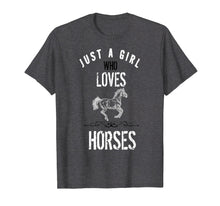 Ladda upp bild till gallerivisning, Funny shirts V-neck Tank top Hoodie sweatshirt usa uk au ca gifts for Just A Girl Who Loves Horses T-shirt Horse Lover Gift 3054127
