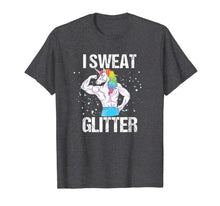 Ladda upp bild till gallerivisning, I Sweat Glitter Shirt Unicorn Gym Tee | Men Women Kids Gift 1023196

