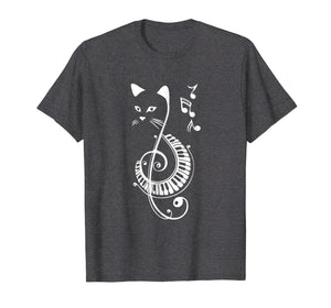 Funny shirts V-neck Tank top Hoodie sweatshirt usa uk au ca gifts for Cat lovers gifts-Musical Cat-Cat lovers Shirt Musician Gift 148569