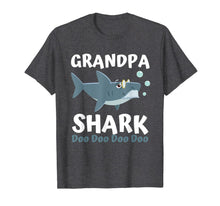 Ladda upp bild till gallerivisning, Fathers Day Gift from Wife Kids Baby Grandpa Shark Doo Doo T-Shirt 66328
