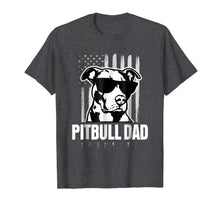Ladda upp bild till gallerivisning, Pitbull Dad Mens Shirt Proud American Pit Bull Dog T-shirt 166442
