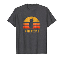 Ladda upp bild till gallerivisning, Funny shirts V-neck Tank top Hoodie sweatshirt usa uk au ca gifts for Vintage I Hate People Funny Cat Shirt 400533
