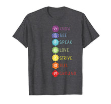 Ladda upp bild till gallerivisning, 7 Seven Chakras Yoga T Shirt
