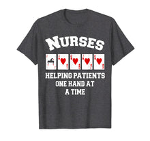 Ladda upp bild till gallerivisning, Funny shirts V-neck Tank top Hoodie sweatshirt usa uk au ca gifts for Nurses Helping Patients One Hand At A Time Tshirt - Flush 1243210
