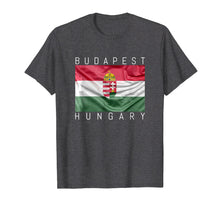 Ladda upp bild till gallerivisning, Funny shirts V-neck Tank top Hoodie sweatshirt usa uk au ca gifts for Budapest T-Shirt Flag of Hungary with Coat of Arms Souvenir 2693916
