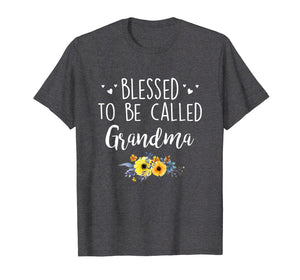 Funny shirts V-neck Tank top Hoodie sweatshirt usa uk au ca gifts for Blessed to be called Grandma T Shirt mother's day gifts 2240002