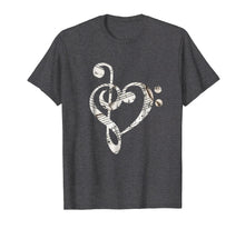 Ladda upp bild till gallerivisning, Funny shirts V-neck Tank top Hoodie sweatshirt usa uk au ca gifts for Heart Bass Clef T-Shirt Musical Note Shirt 263307
