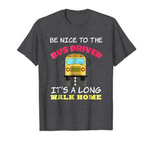 Ladda upp bild till gallerivisning, School Bus Driver Appreciation TShirt minibus Driver Gift
